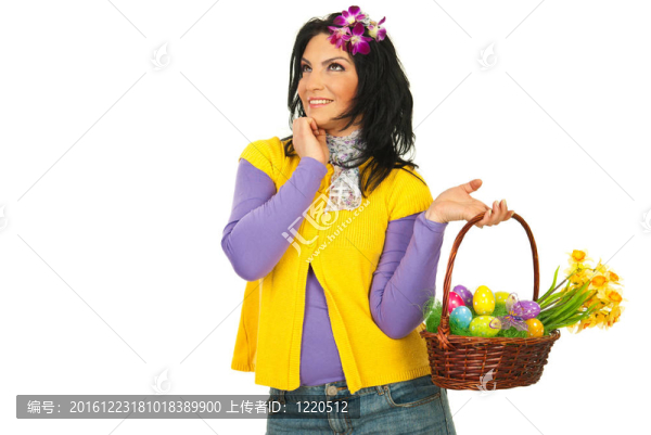 在復(fù)活節(jié)的女人