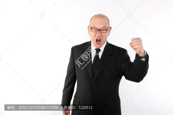 憤怒的商人