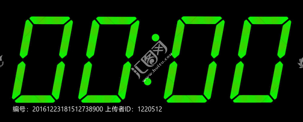 午夜數(shù)碼時(shí)鐘