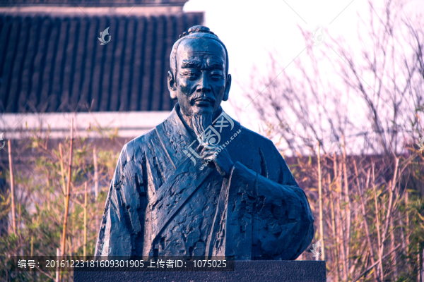 馮夢龍塑像