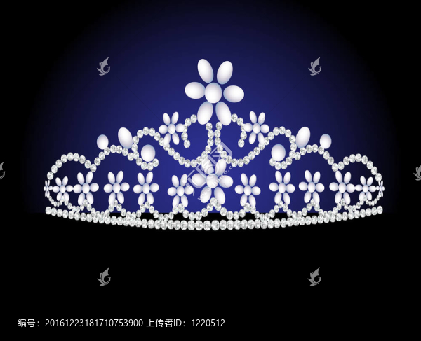 女性結(jié)婚珍珠王冠