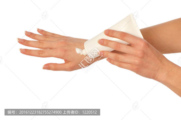 手用化妝品霜