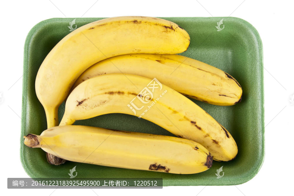 香蕉放入平底鍋中