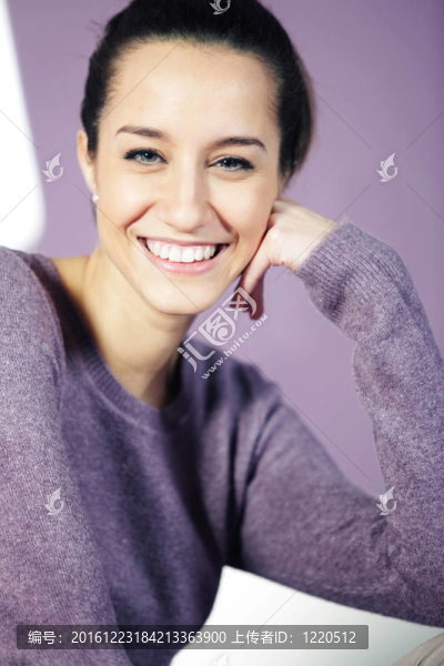 美麗少婦的畫像