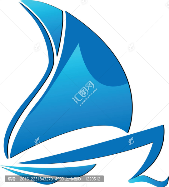 船符號創(chuàng)意標(biāo)志