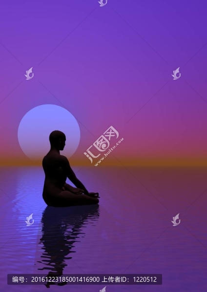 冥想與紫羅蘭月光