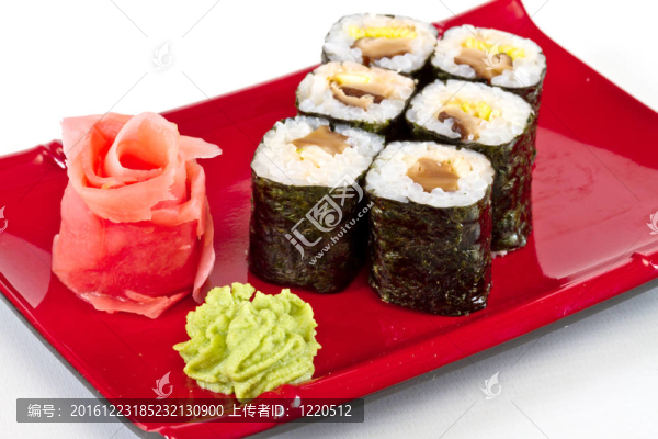 粟實蘑菇卷
