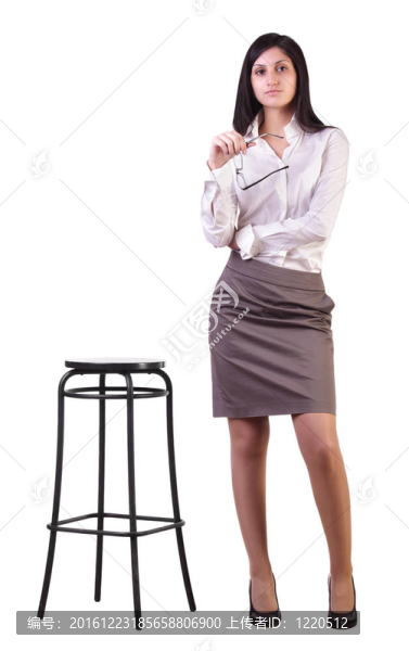 年輕的女商人
