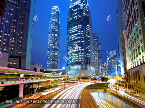 夜間城市交通