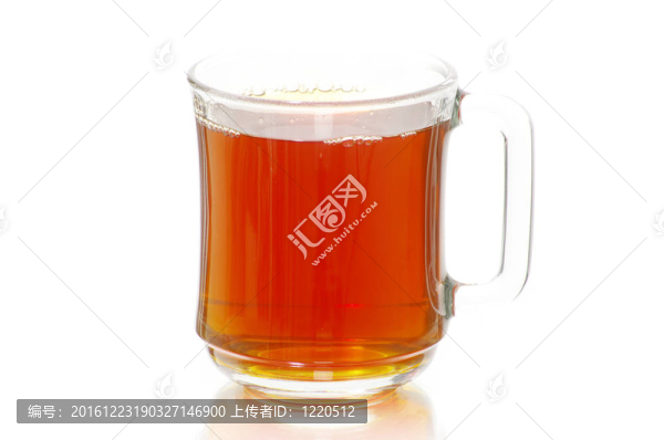 在一杯茶