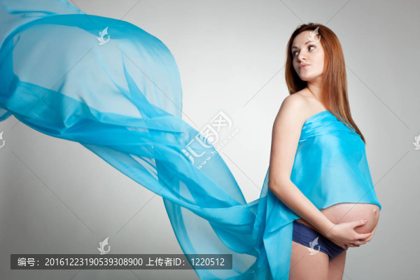 懷孕的女人