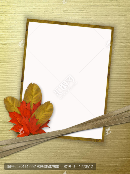 照片或祝賀花束和絲帶與框架