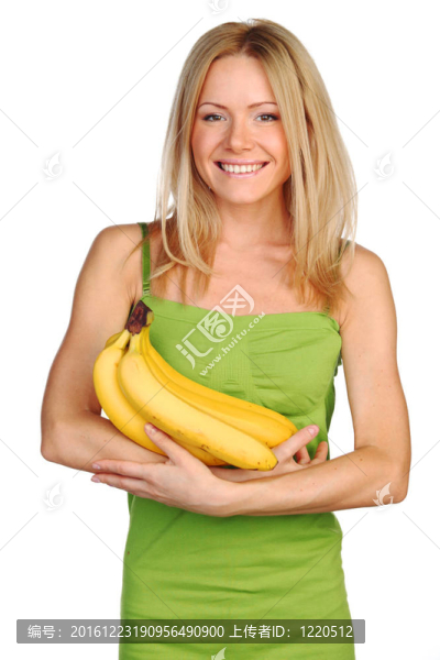 女人和香蕉