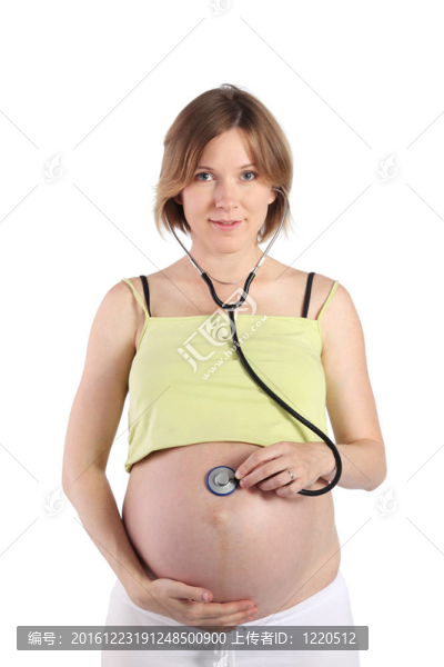 懷孕的女人