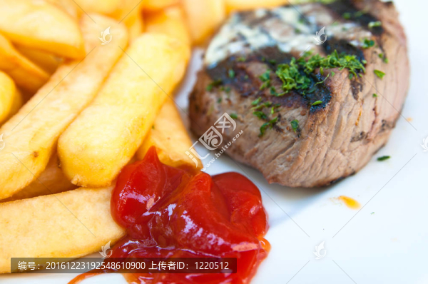 多汁的牛排牛肉MEA