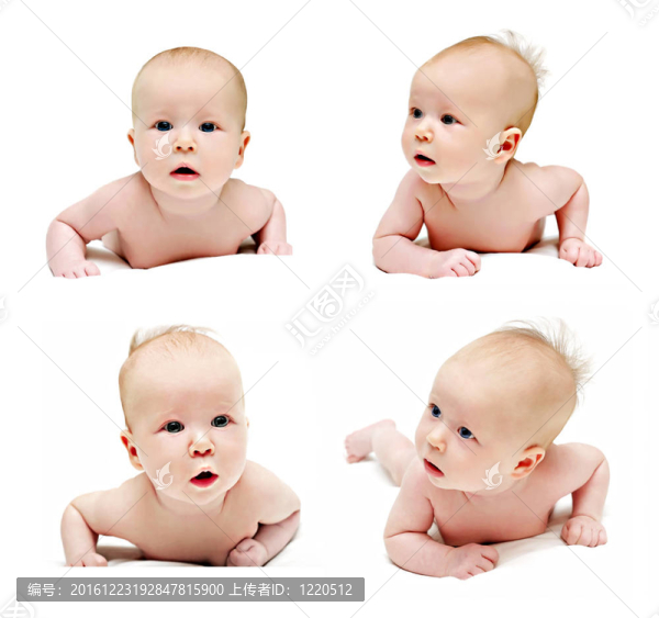 爬行的嬰兒