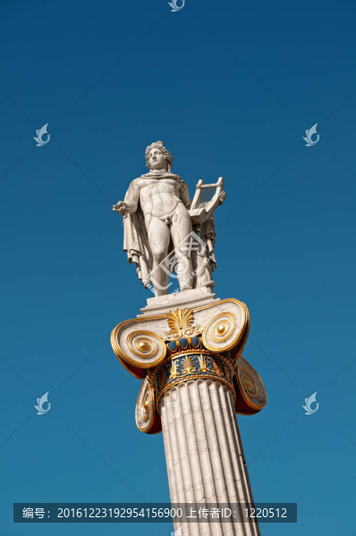 Athens阿波羅雕像
