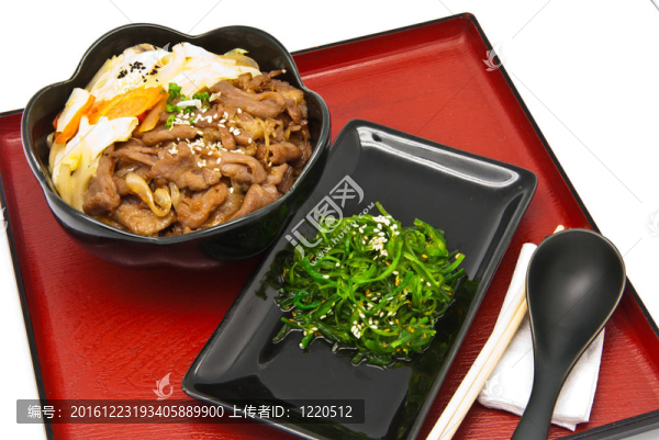 炒飯海帶沙律