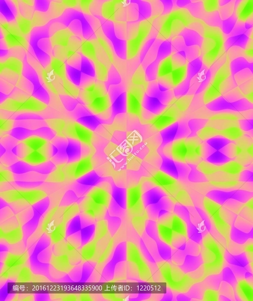 萬(wàn)花筒的石灰；淡紫色；紫色；粉色色調(diào)