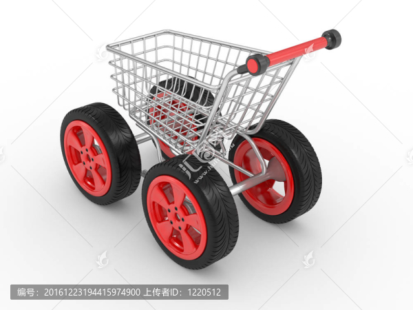 大車輪三維購物車