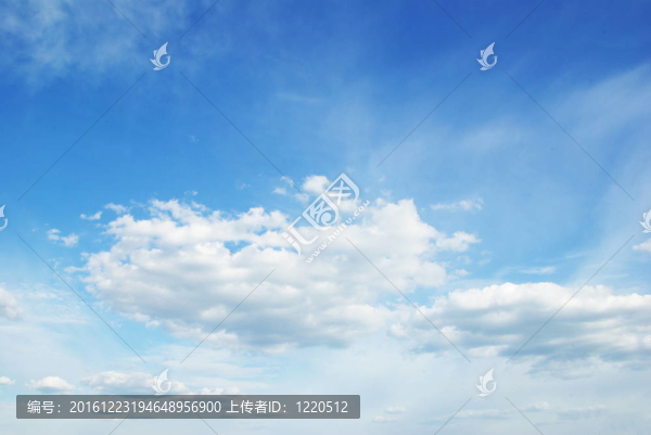 藍(lán)色的天空