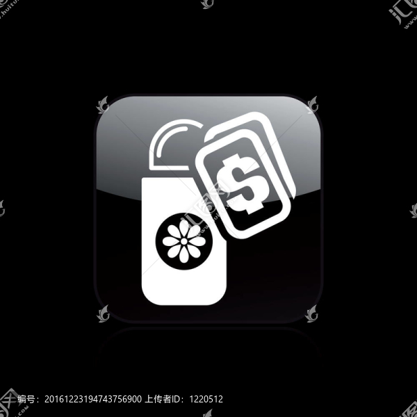 插畫除臭劑購買圖標(biāo)
