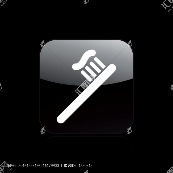 說(shuō)明單孤立牙膏圖標(biāo)