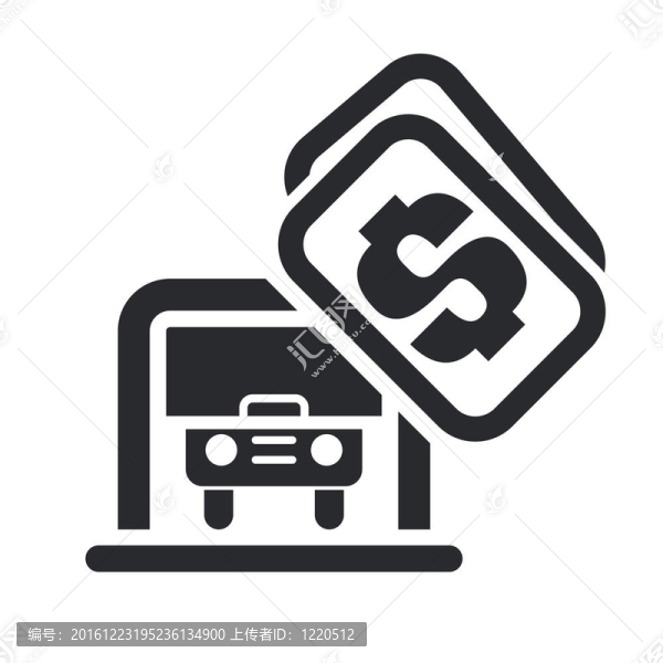 說明單個孤立停車圖標(biāo)