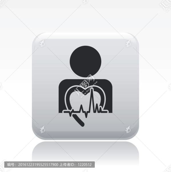 單個(gè)健康圖標(biāo)的說明