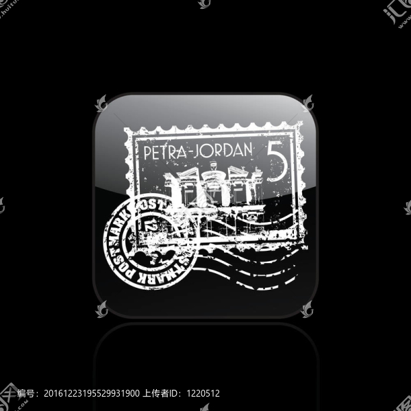 單個(gè)佩特拉圖標(biāo)圖
