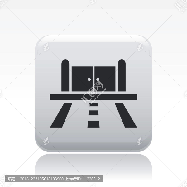 說明單孤立道路圖標(biāo)