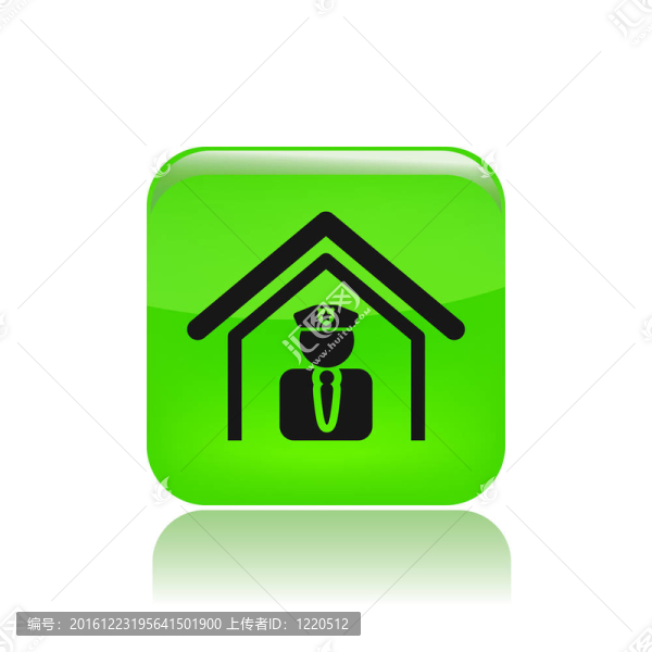 插圖單一孤立警察圖標(biāo)