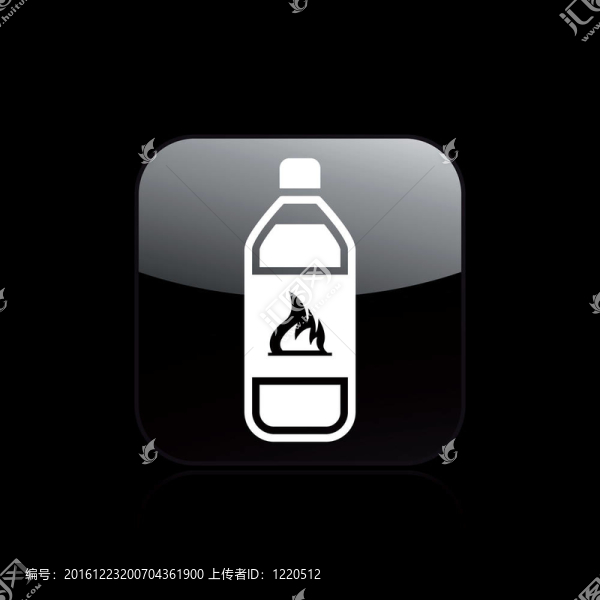 單瓶易燃瓶圖標說明