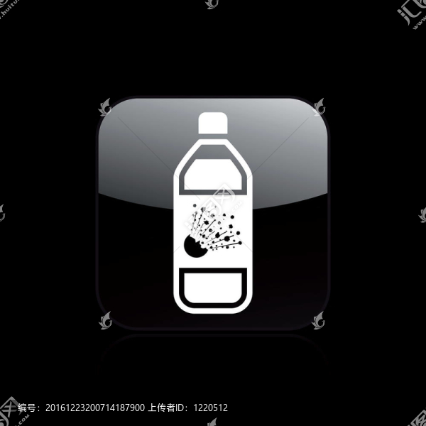 說明單孤立危險瓶圖標