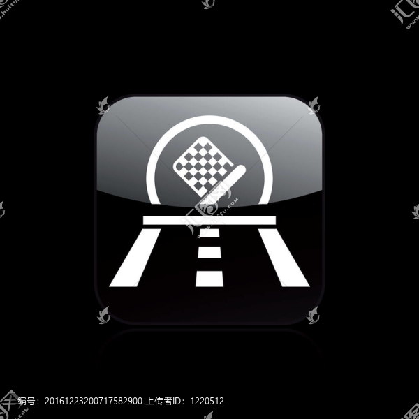 說明單個(gè)孤立賽車圖標(biāo)