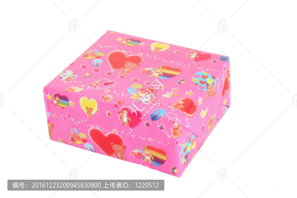 粉色圣誕禮品盒