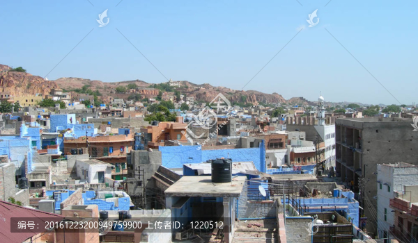 Jodhpur市；印度