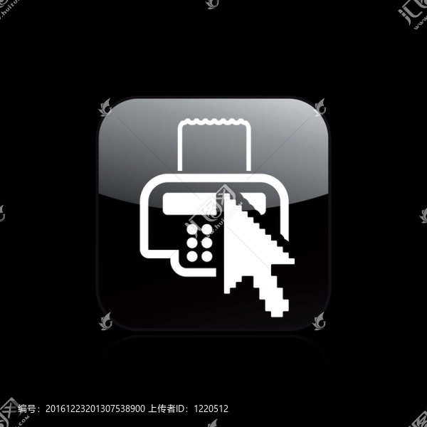 說(shuō)明單個(gè)孤立的Web現(xiàn)金圖標(biāo)