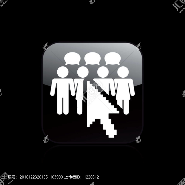 單個(gè)社會(huì)網(wǎng)絡(luò)圖標(biāo)的說明