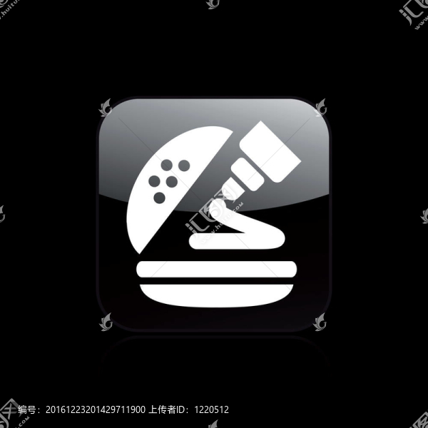 插圖單孤立三明治醬圖標(biāo)