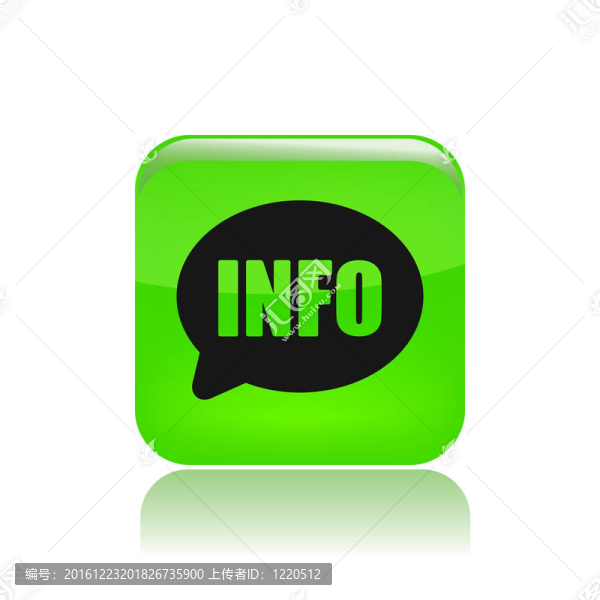 說明單個孤立信息圖標(biāo)