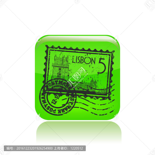 說明單孤立Lisbon圖標(biāo)
