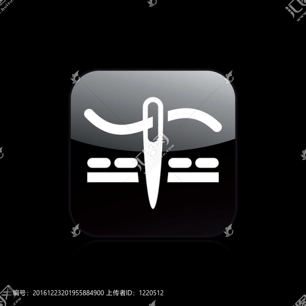 說明單孤立縫圖標(biāo)