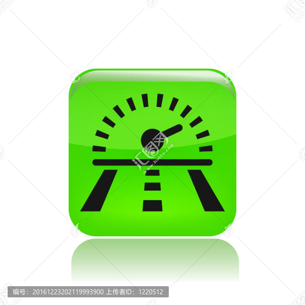 說明單孤立速度公路圖標(biāo)