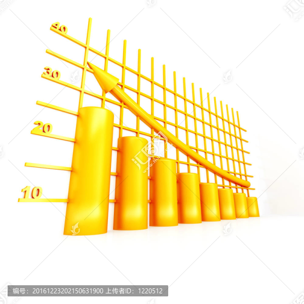 箭頭向上升起的黃色縱隊(duì)