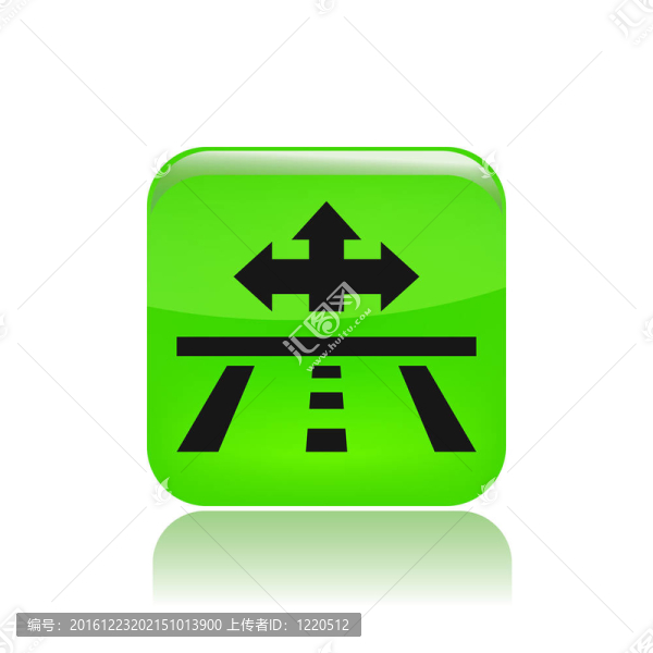 說明單孤立道路圖標(biāo)