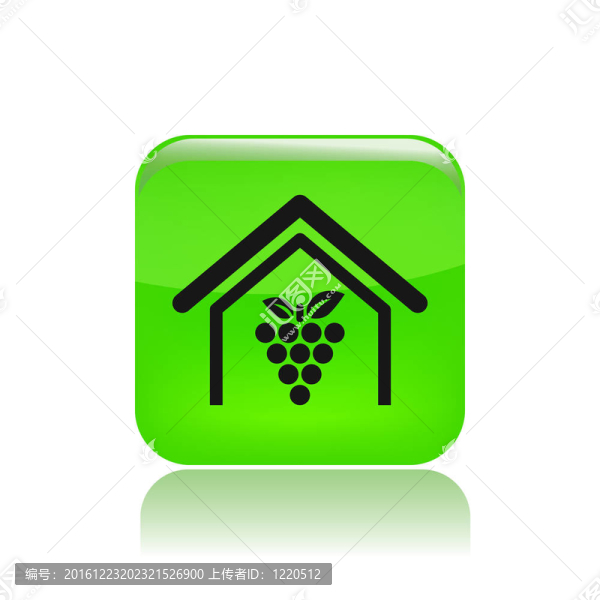 單個葡萄酒生產圖標說明