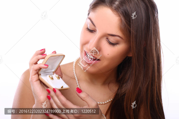 幸福女人與珠寶盒