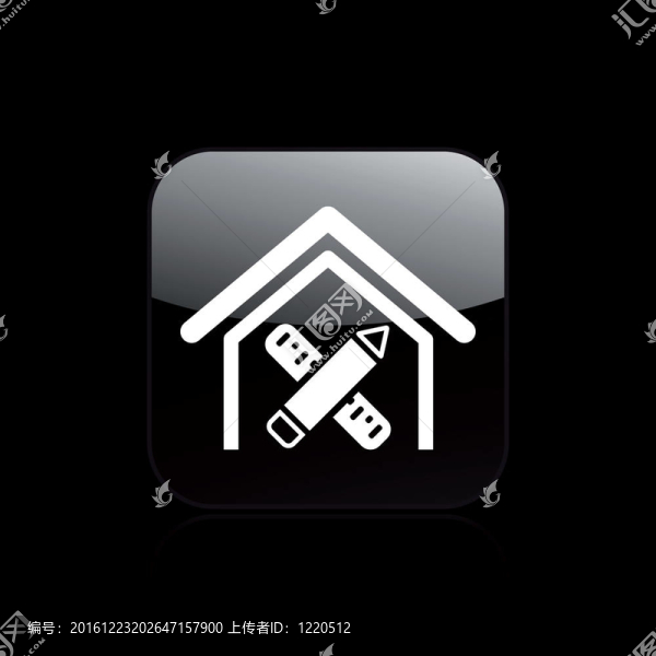 單筆鉛筆圖標說明