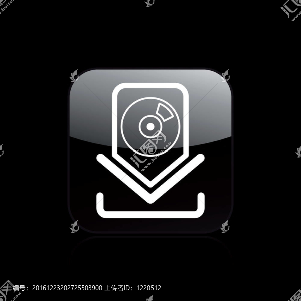說(shuō)明單孤立光盤下載圖標(biāo)